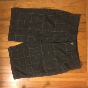 Prana quick dry shorts - plaid